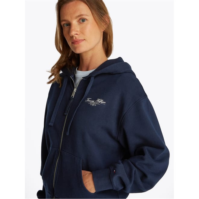 Script Zip Hoodie