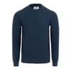 Mens Crew Neck Jumper Knitted Pullover
