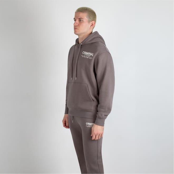 City Hooded Relaxed Fit Sweat Jacket