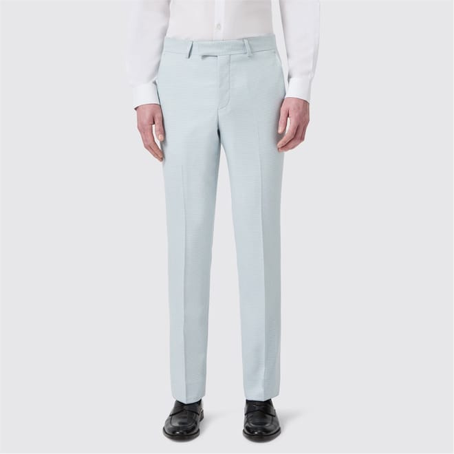 Slim Fit Puppytooth Trouser