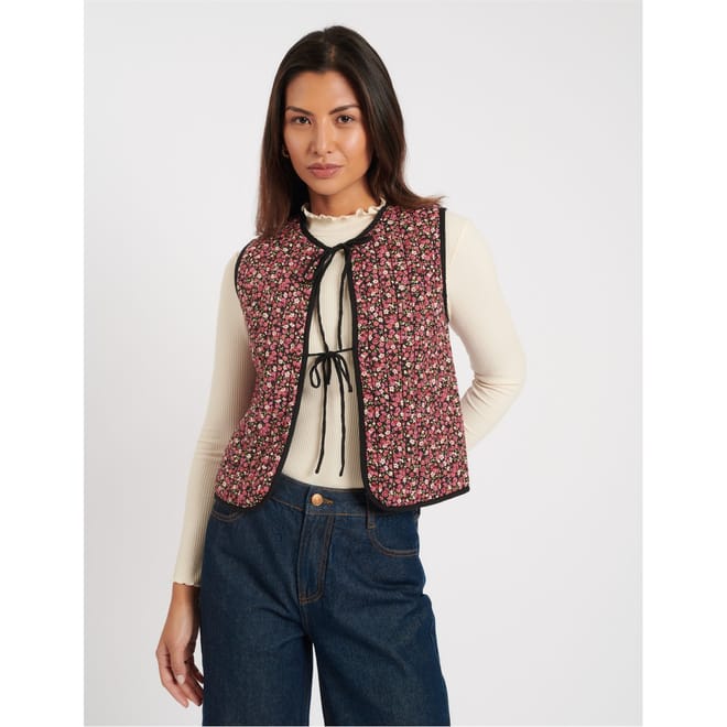 Floral Patterned Waistcoat