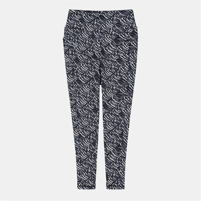 Never Stop Lettering Logo Leggings