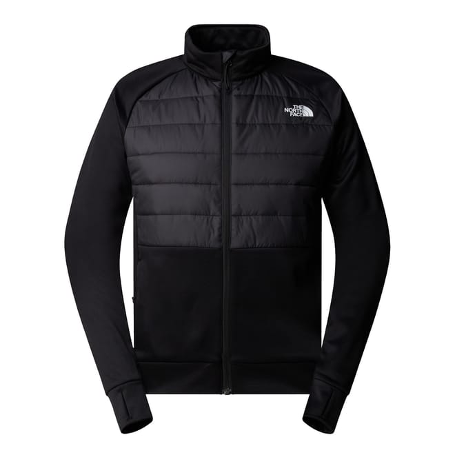 Reaxion High Neck Ribbed Cuff Hybrid Jacket