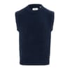 Mens Crew Neck Sleeveless Sweater Vest