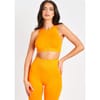 Ribbed Racer Crop Top