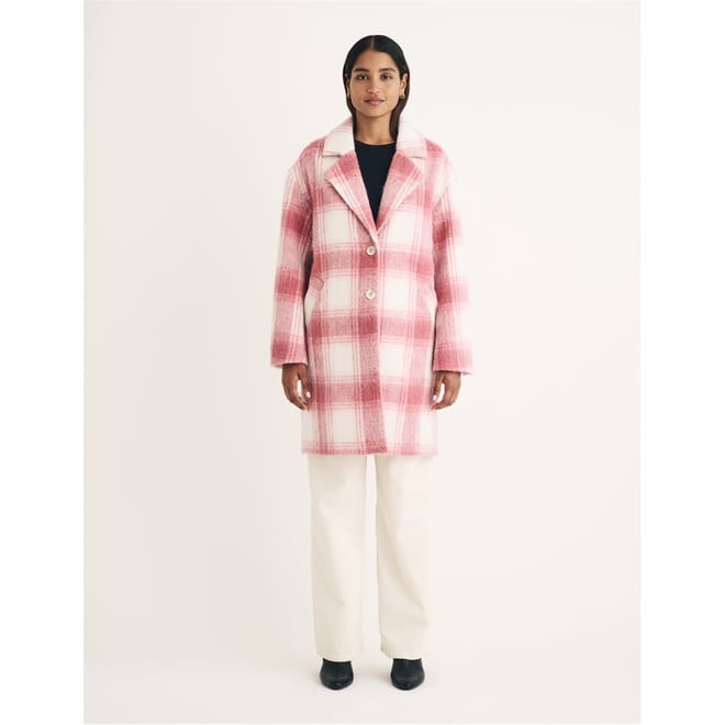 Coat Wool Chk