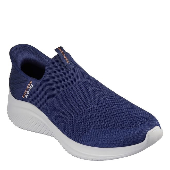 Mens Ultra Flex 3.0   Smooth Step Slip On Trainers