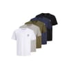 Mens 5 Pack Short Sleeve T-Shirt