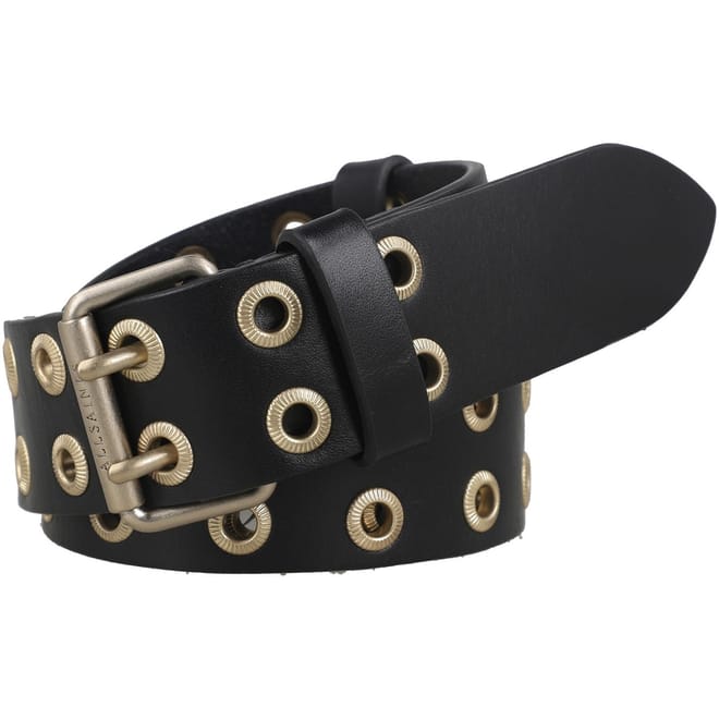 38mm Leather Eyelet Pin Buckle Belt