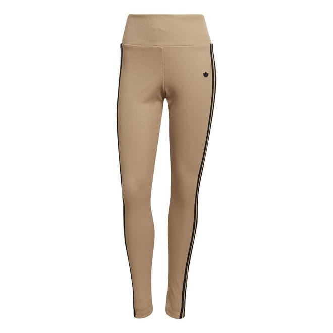 Three stripes Ribbed Waist Leggings