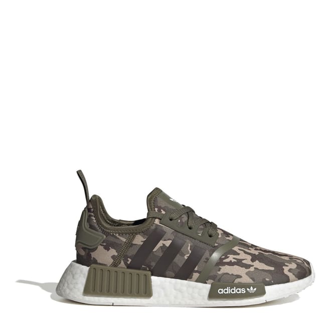 NMD R1 J Camo Lace-Up Sneakers