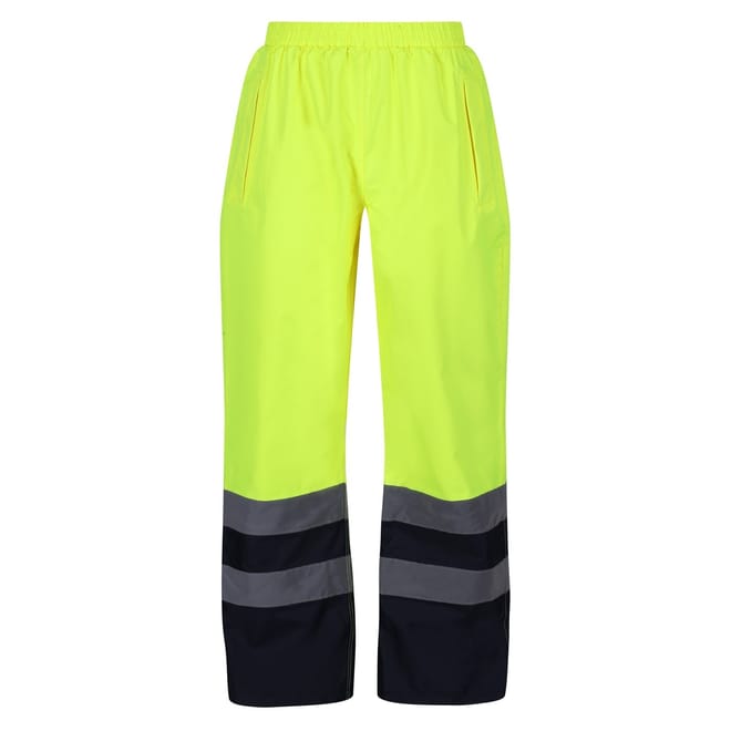 Hivsproovrtr Reflective Ribbon Color Blocked Pants