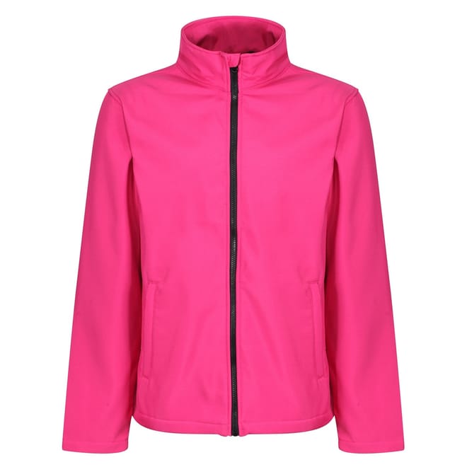 Full Zip Mock Neck Softshell Jacket