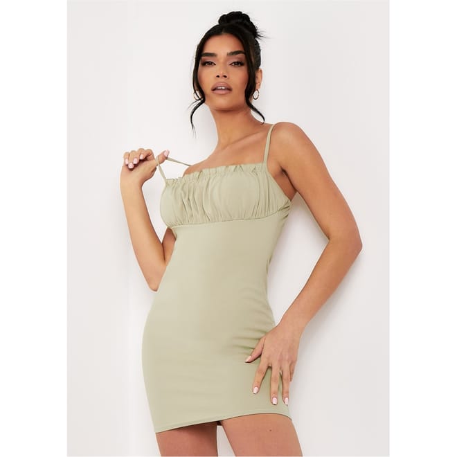Front Strap Mini Dress