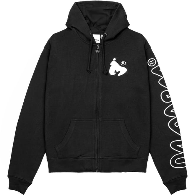 Ape Sleeve Zip Hood Jnr