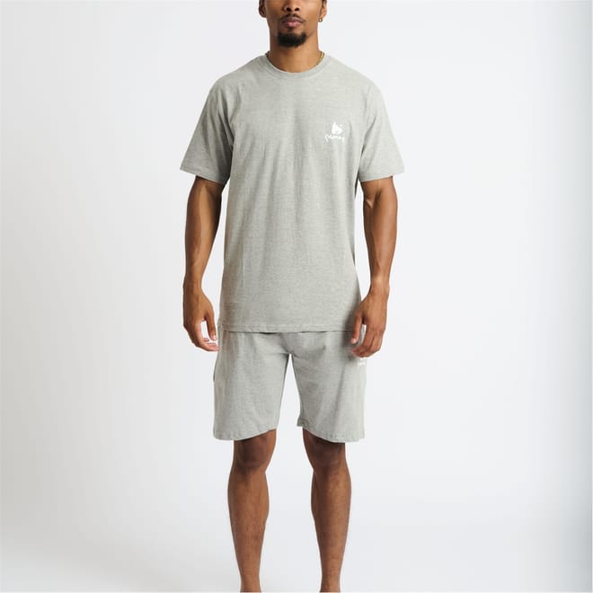 Lounger Elasticated Short Twin Set