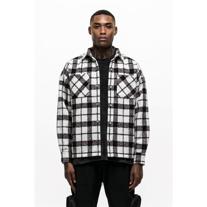 Check Heavy Overshirt