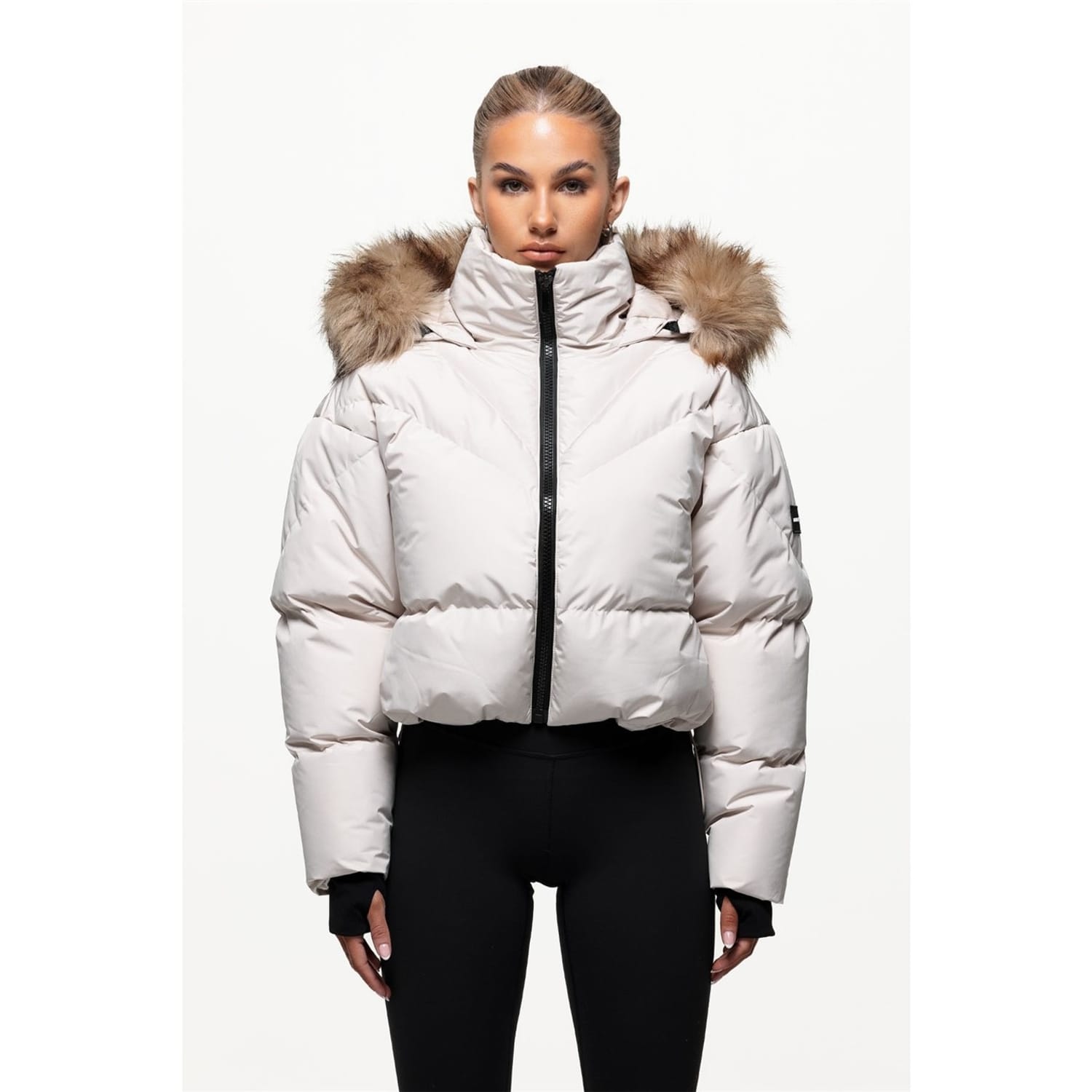Puffer Jacket Good For Nothing Tracksuit Junior Cream Good For