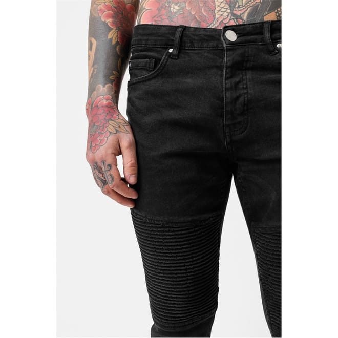 Biker Jean Black