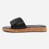 PU Open Toe Slide Sandals