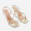 Strappy Stiletto Heel Open Toe Sandals