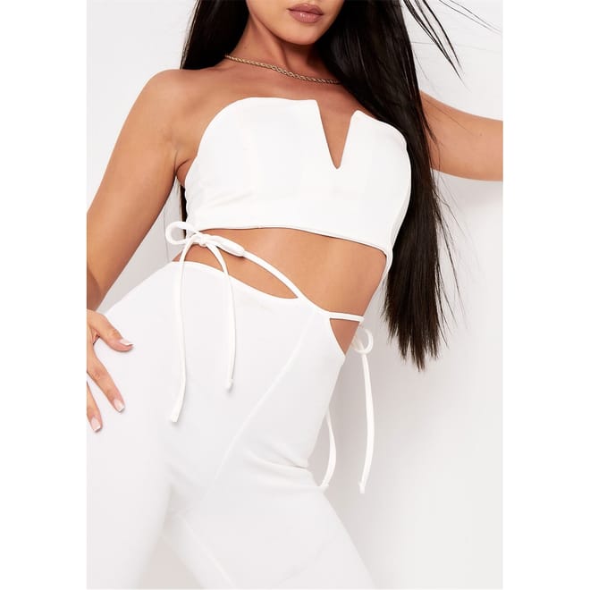 Bar Bandeau Crop Top