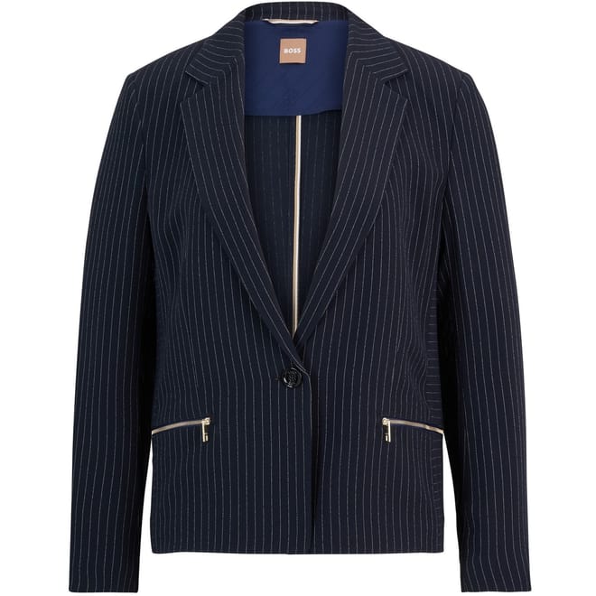 Jocalua12 Zipped Pocket Suit Jacket