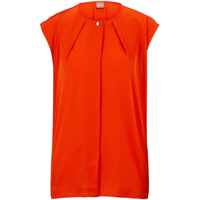 Bielli Jewel Neck Relaxed Fit Blazer