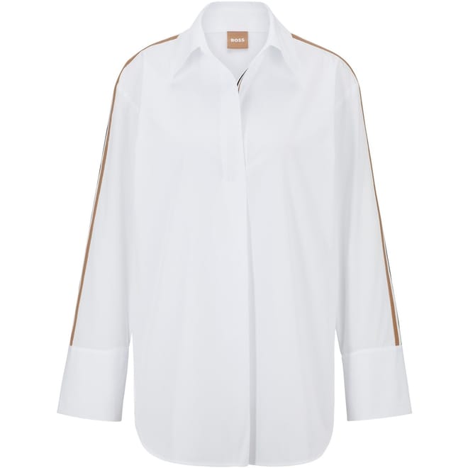 Relaxed Fit Long Sleeve Shirt