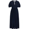 Drizzie V-Neck Midi Wrap Dress