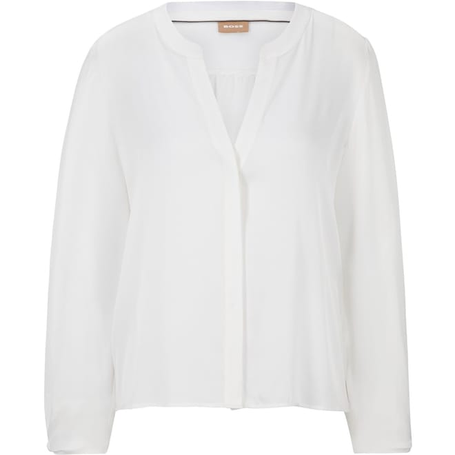 Biralana Relaxed Fit Long Sleeve Blouse