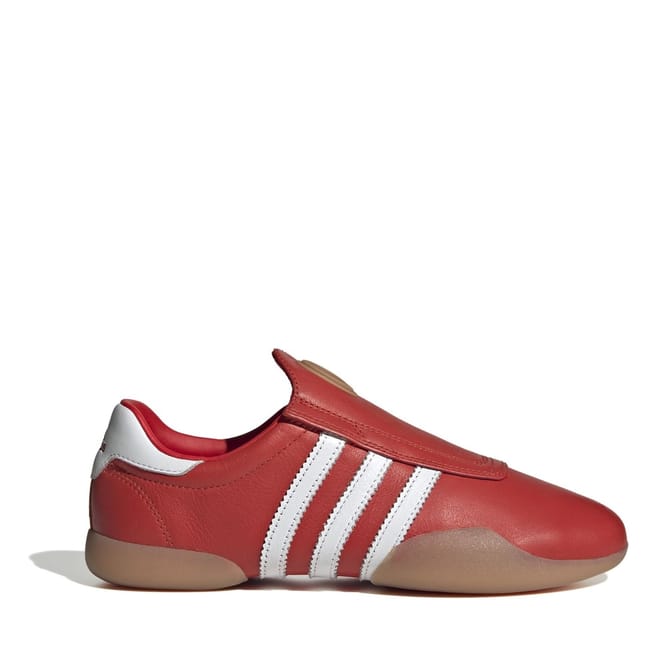 Taekwondo Leather Trainers with Three Stripes