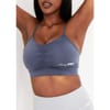 Sport Ruched Front Strappy Gym Crop Top