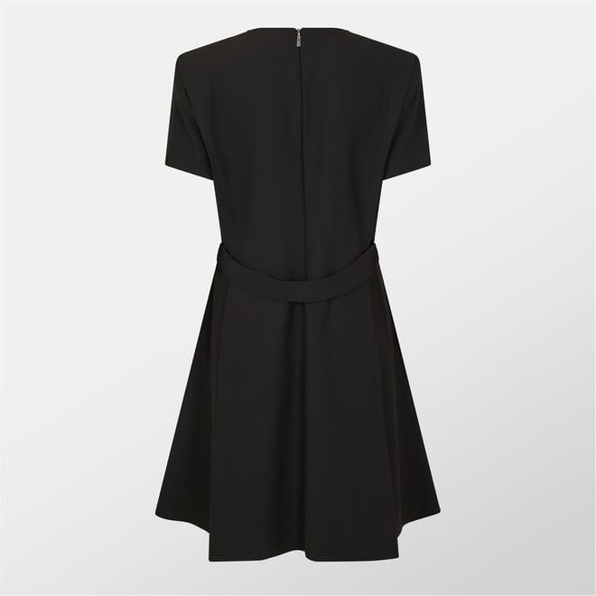 Destena Knee Length Wrap Dress