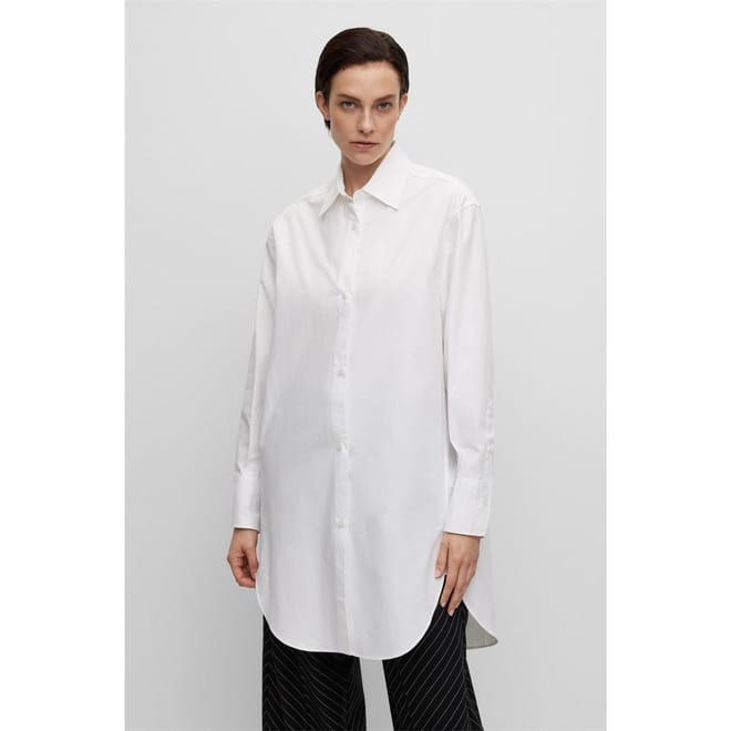 Bareid Relaxed Fit Long Cuff Sleeve Shirt