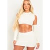 Crop Top With Separate Sleeves