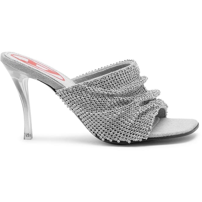 Sidney Open Toe Stiletto Heel Slides