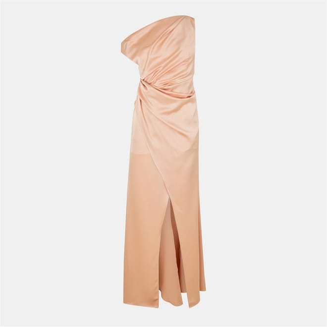 Gianna One Shoulder Maxi Slip Dress