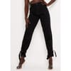 Tie Ankle Mom Jeans