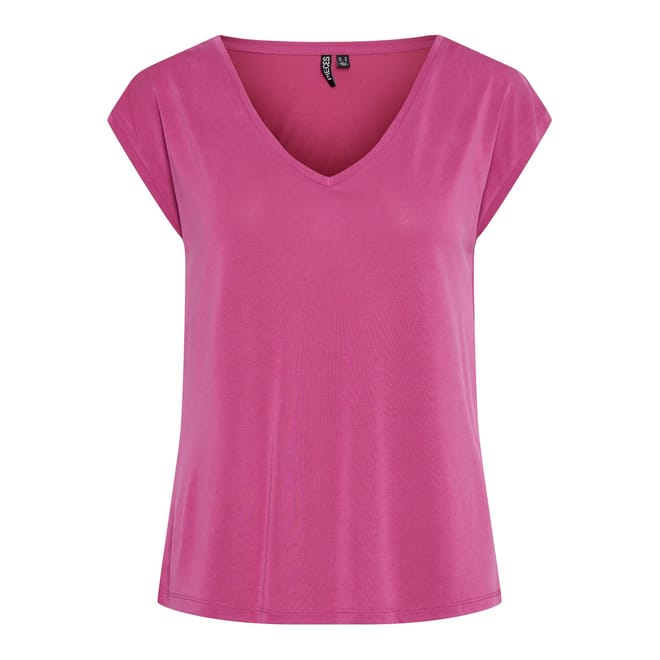 Regular Fit Knit V-Neck T-Shirt