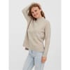 Mock Neck Relaxed Fit Knit Sweater