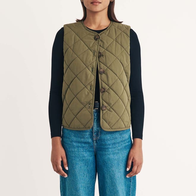 Quilted Puffer Gilet