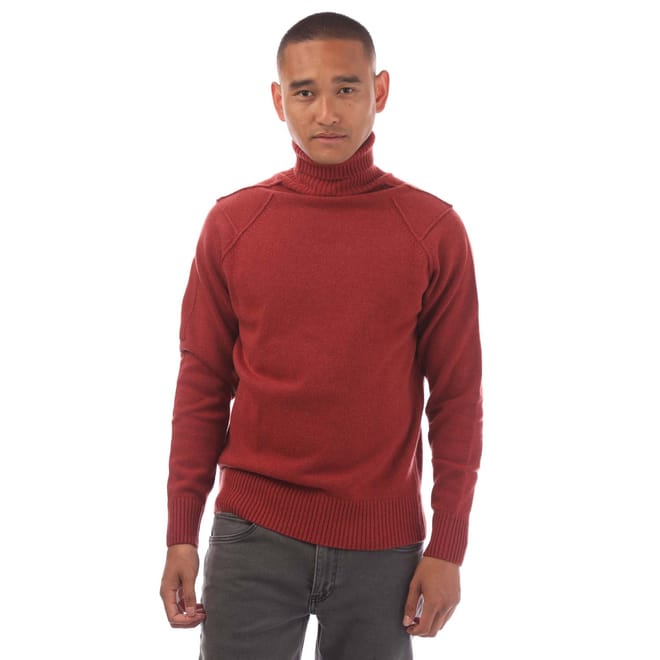 Lambswool Roll Neck Sweater