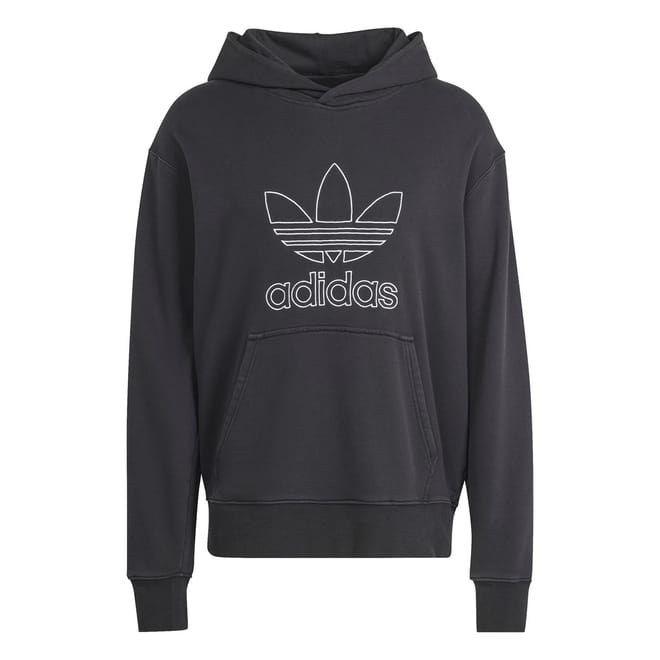 Relaxed Fit Hooded Long Sleeve Sweatshirt