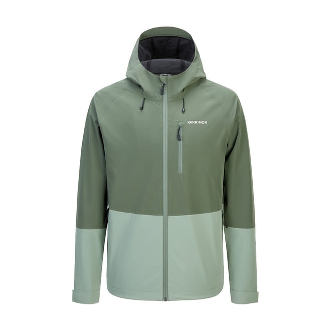 Argon Hooded Rain Jacket with Elasticated Cuff