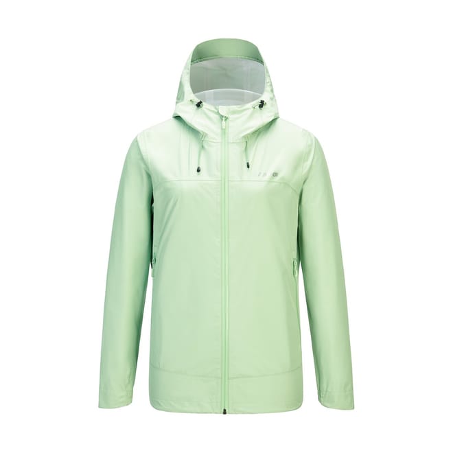 Heli Hooded Relaxed Fit Rain Jacket