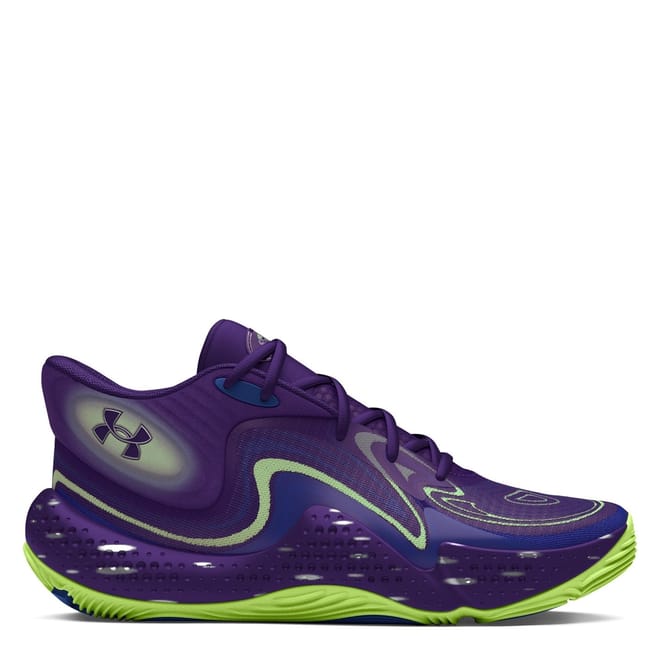 Spawn 6 Mid Graphic Print Basketball Trainers