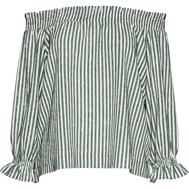 Off-the-Shoulder Relaxed Fit Blouse