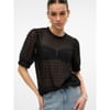 Crew Neck Relaxed Fit Long Sleeve Blouse