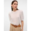 Crew Neck Regular Fit Long Sleeve Blouse